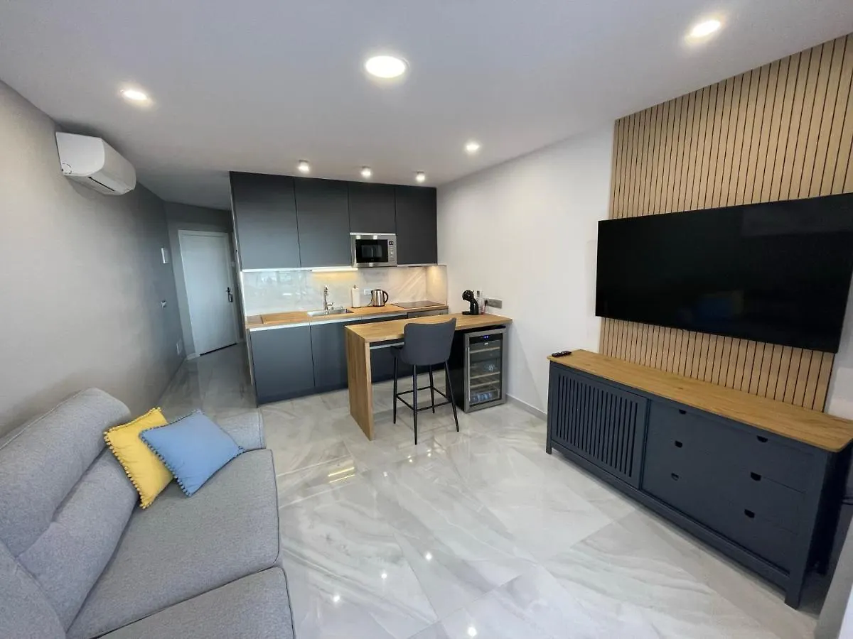 公寓 洛斯克里斯蒂亚诺斯Luxury Diamond - Ocean View, Big Terraces, Air Con, Wifi公寓 西班牙