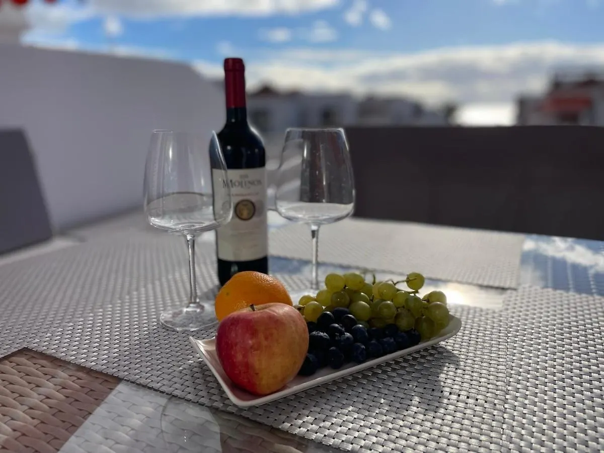 公寓 洛斯克里斯蒂亚诺斯Luxury Diamond - Ocean View, Big Terraces, Air Con, Wifi公寓